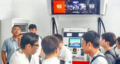 三盈聯(lián)合開源鴻蒙加油機亮相華為開發(fā)者大會